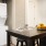 Large well lit dining room with access to the the laundry closet 