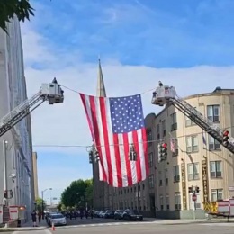 Proud to honor our flag and the brave on Flag Day 🇺🇸
📸credit: @joerod101512 Instagram post from @thepoliceapartments on June 17, 2024 10:49:44am